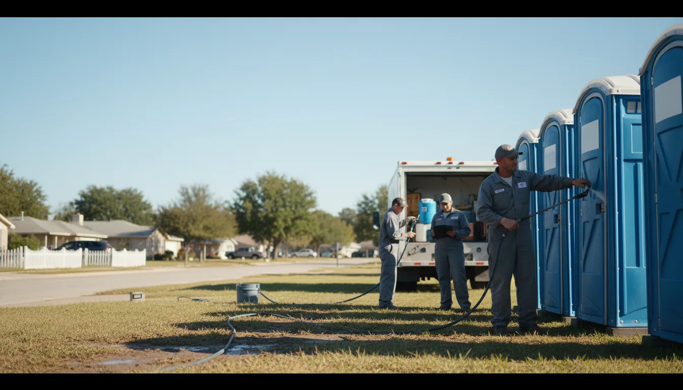 Long-Term Portable Toilet Rental in Crane, IN near me